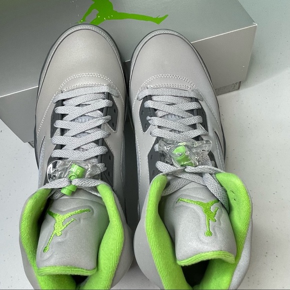 Air Jordan 5 Retro Green Bean Mens Size 10 Sneakers - Picture 5 of 10